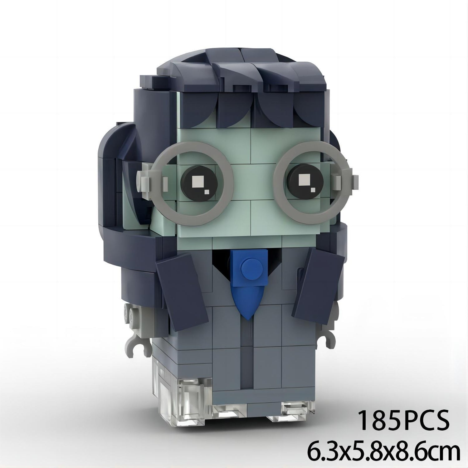 moaning myrtle brickheadz moc set | harry potter | compatible with lego - 3