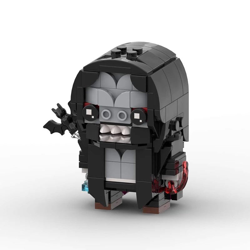 mobius brickheadz building set | lego-compatible marvel moc toy - 2