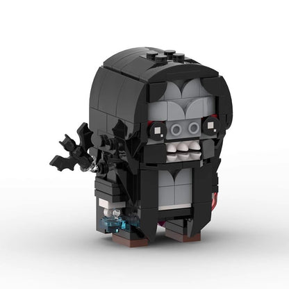 mobius brickheadz building set | lego-compatible marvel moc toy - 4