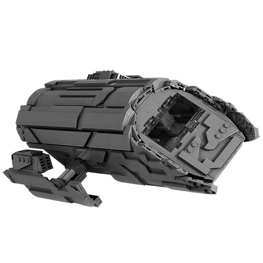 moc-105605 puddle jumper gateships building set | stargate - 3