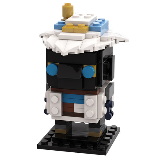 moc-116271 valorant cypher brickheadz building set - 2