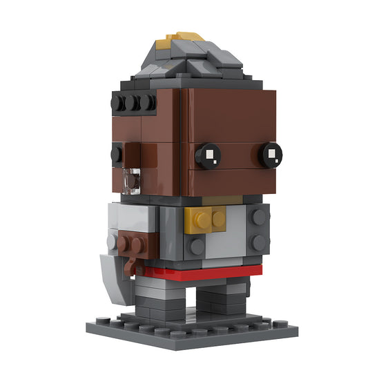 moc-121091 valorant astra brickheadz building set - 2