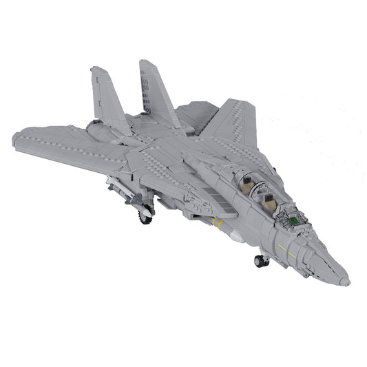 moc-121573 grumman f14 tomcat fighter building set - 2