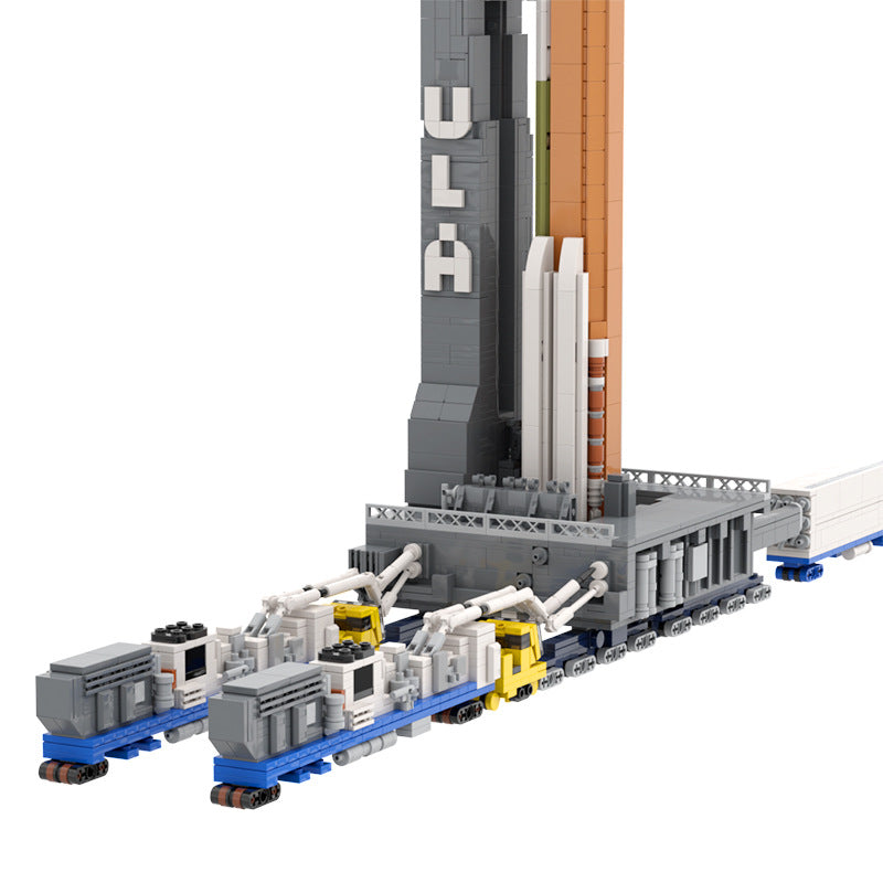moc-128611 atlas v transport vehicle - 1110 scale - 3429 pcs - 5
