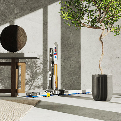 moc-128611 atlas v transport vehicle - 1110 scale - 3429 pcs - 8