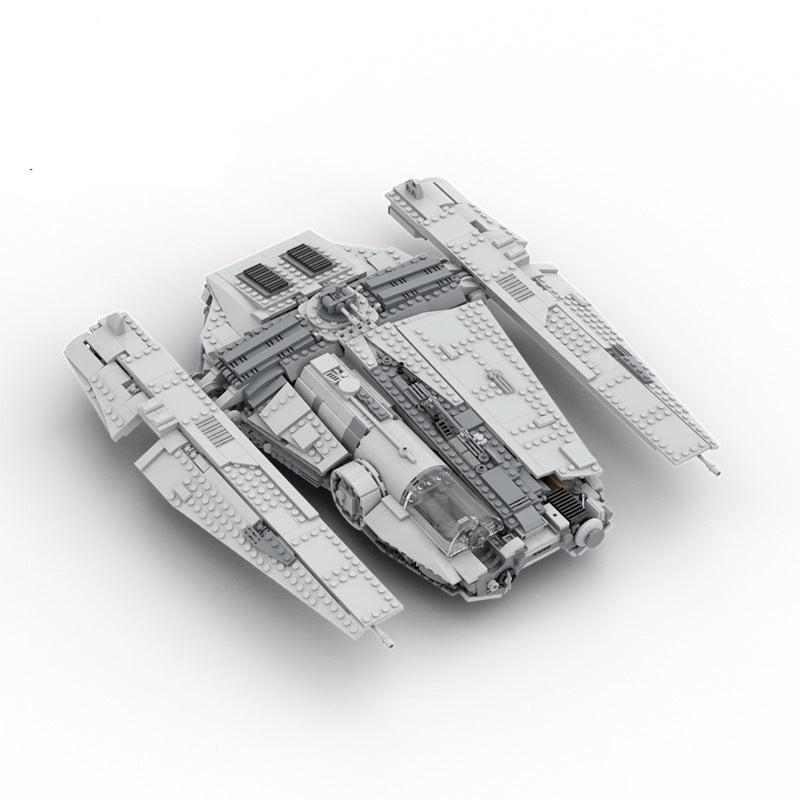 moc-132456 fondor haulcraft from star wars luthen rael's ship - 1597 pcs - 1