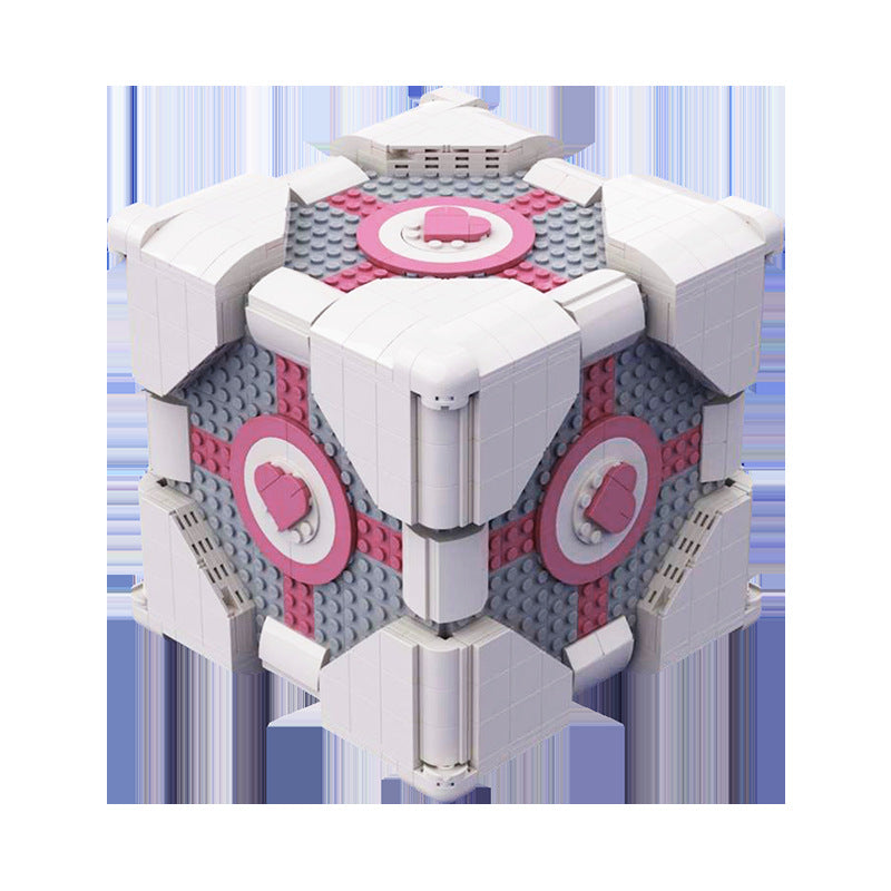 moc-133284 the weighted companion cube building set from portal - 3