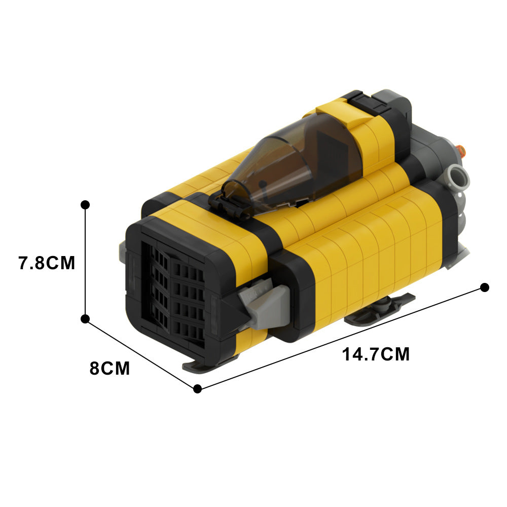 moc-133451 neutron spaceship building set - 4