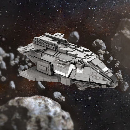 moc-133511 federal gunship building set - elite dangerous - 1