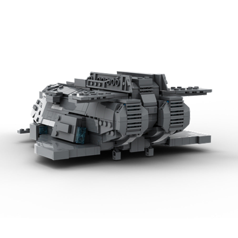 moc-133511 federal gunship building set - elite dangerous - 3
