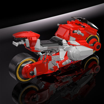 moc-133770 motorcycle building blocks from cyberpunk 2077 - 1