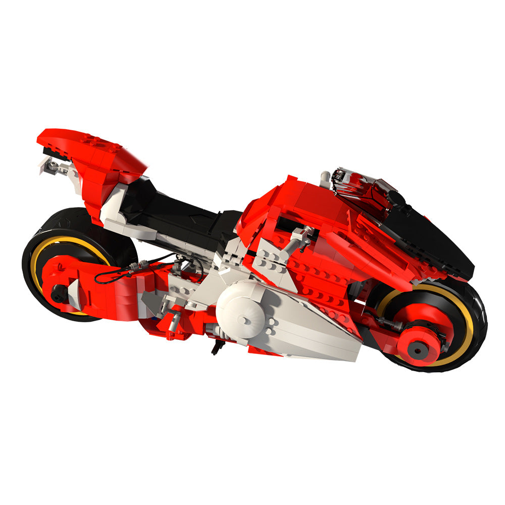 moc-133770 motorcycle building blocks from cyberpunk 2077 - 5