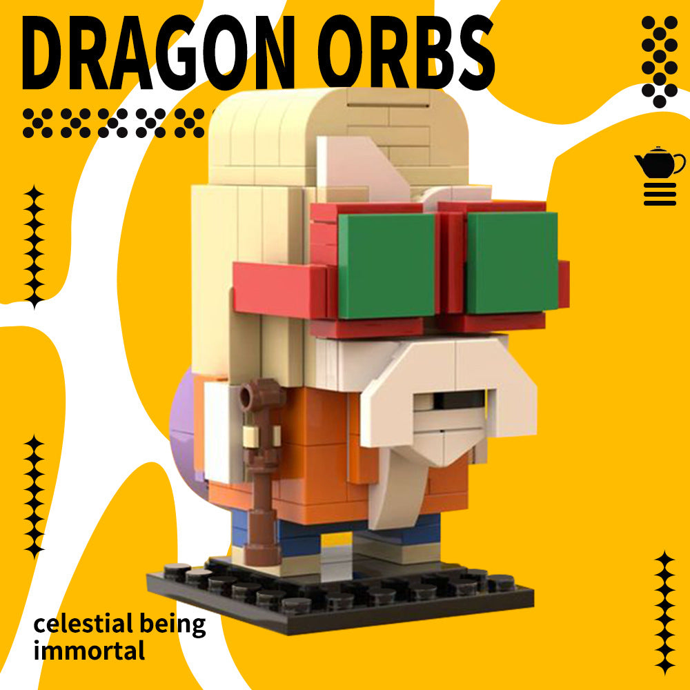 moc-136551 master roshi building blocks from dragon ball - 1