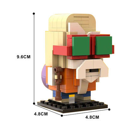 moc-136551 master roshi building blocks from dragon ball - 4