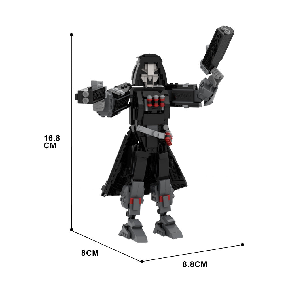 moc-137705 reaper  building set -  overwatch character - 4