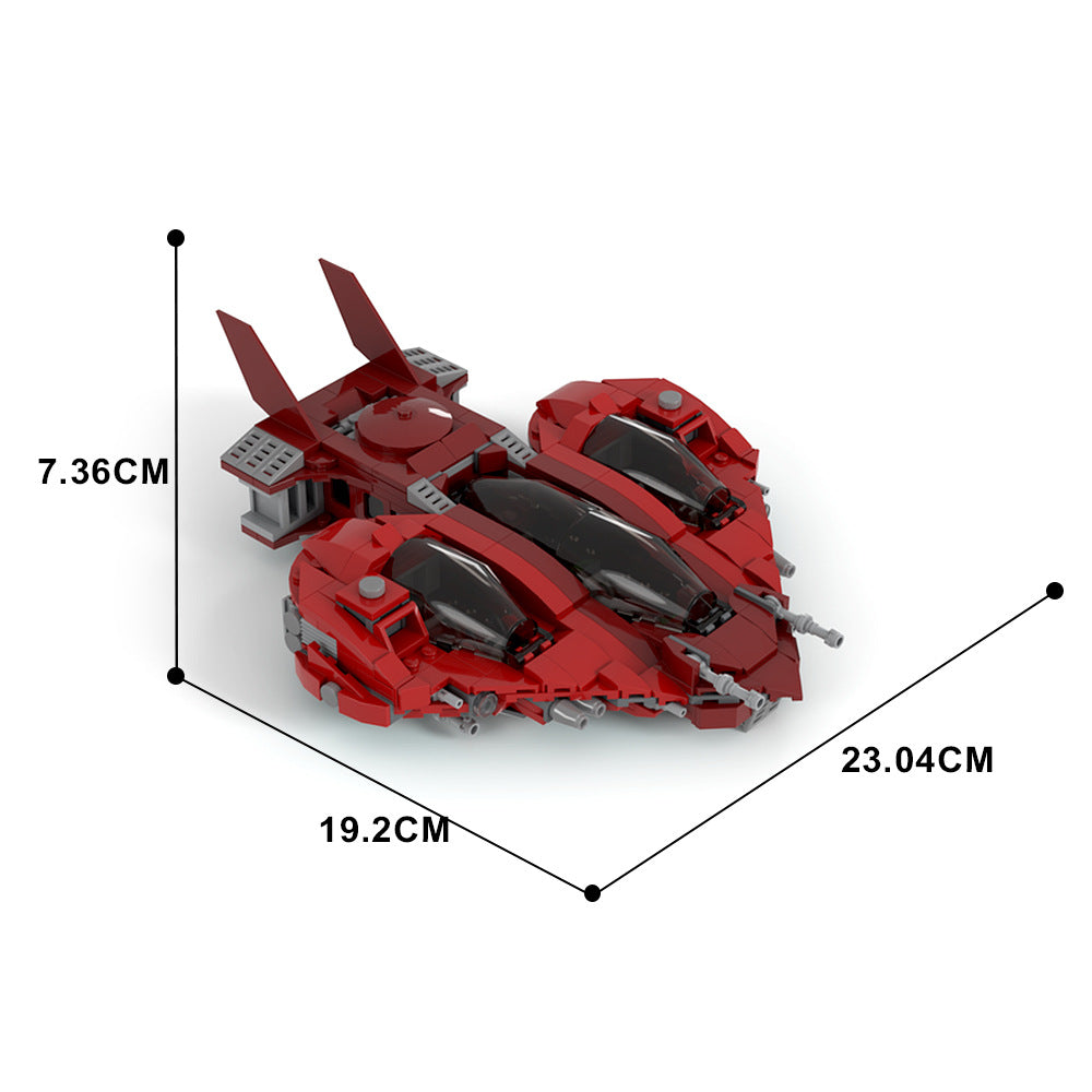 moc-146932 pata'herz-class xxploration craft building set - 4