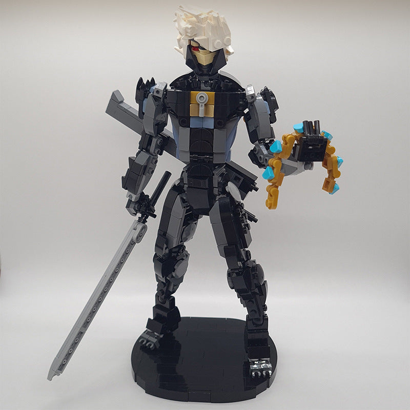 moc-152066 metal gear: raiden (cyborg ninja) - 535 pcs - 2