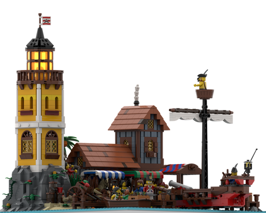 moc-152423 harbor pirates world #3 2155 pcs 4
 