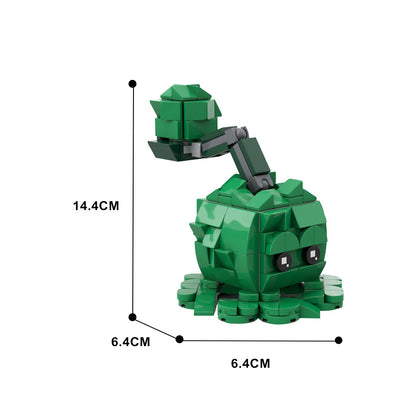 moc-155883 cabbage-pult building set - plants vs zombies - 4