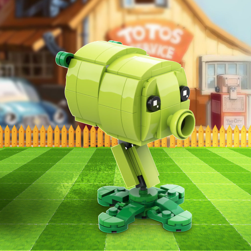 moc-155905 split pea building set - plants vs zombies - 2