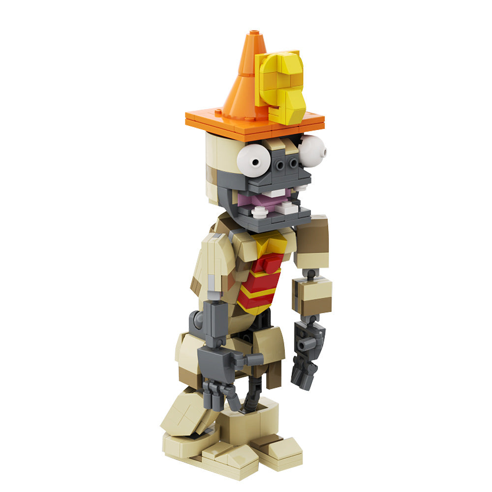 moc-156415 conehead mummy building set - plants vs. zombies - 5