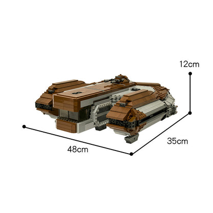 MOC-16083  Knights of the Old Republic Ebon Hawk - Star Wars - 3183 pcs - 2