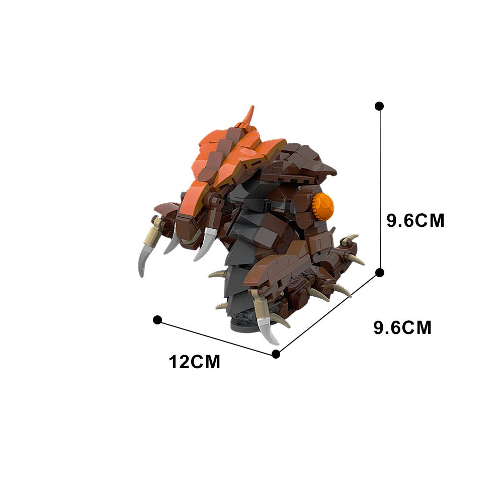 moc-162238 zerg hydralisk building set - starcraft - 4