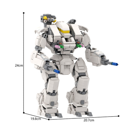 moc-163848 warhammer whm-6r battletmech from mechwarrior 5
 - 4