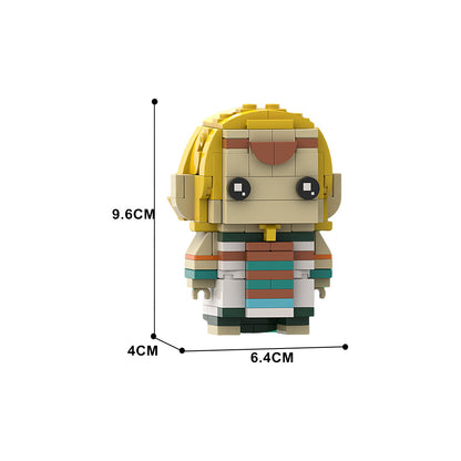 moc-167332 zonai brickheadz building set - legend of zelda - 3