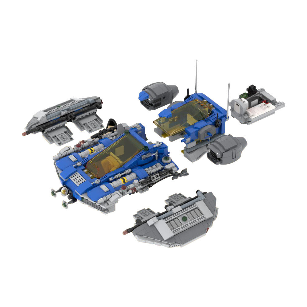 moc-171617 mpv reliant spaceship building set - 5