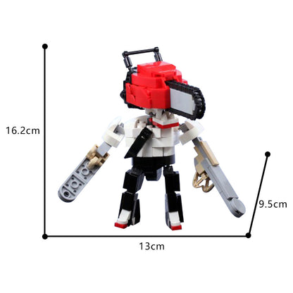 moc-171815 chainsaw man building blocks - 305 pcs - 4