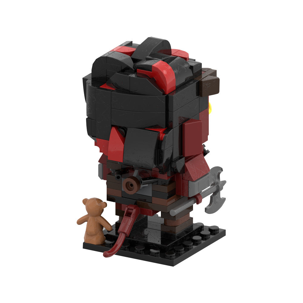 moc-177673 karlach brickheadz - baldur's gate 3 - 5