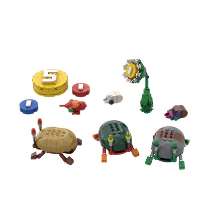 moc-179684 bugs and pellets building set - pikmin 4 - 2