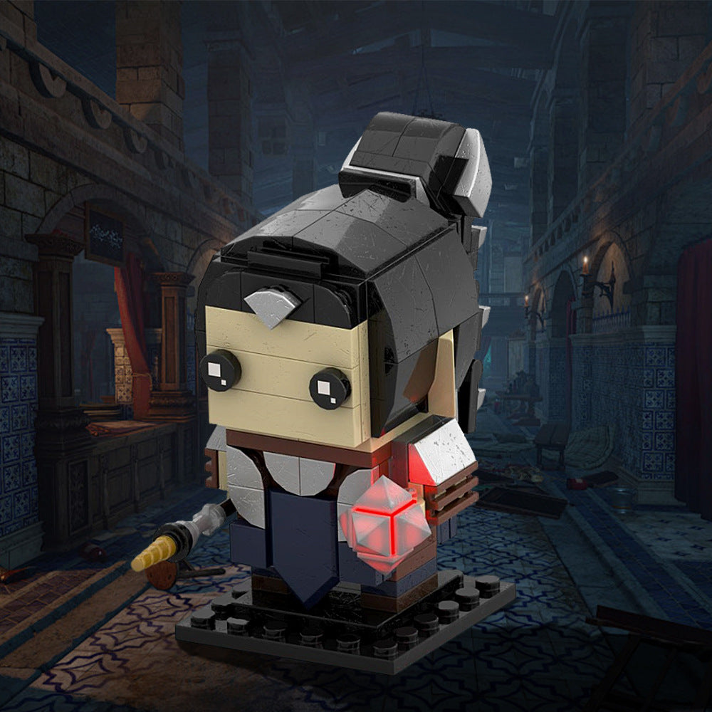 moc-179958 shadowheart brickheadz - baldur's gate 3 - 1