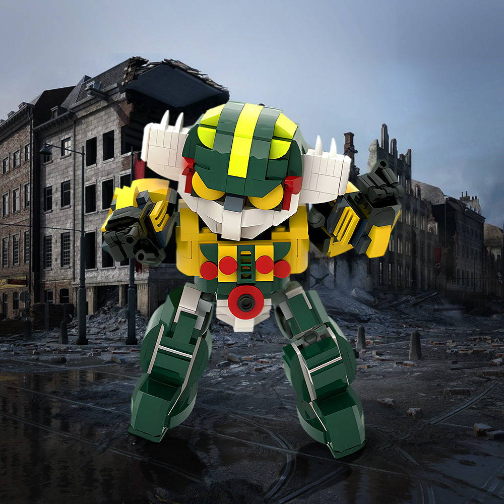 moc-180753 jeeg robot building set - 478 pcs - 1