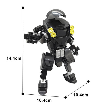 moc-180930 x-3 infiltration suit building set - 4