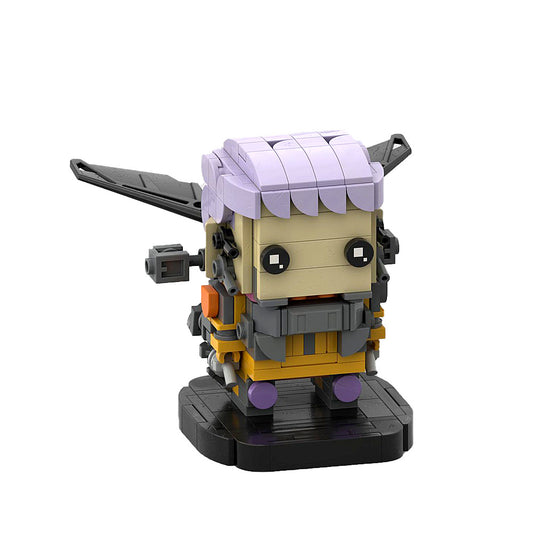 moc-181115 valkyrie brickheadz building set - apex legends - 3