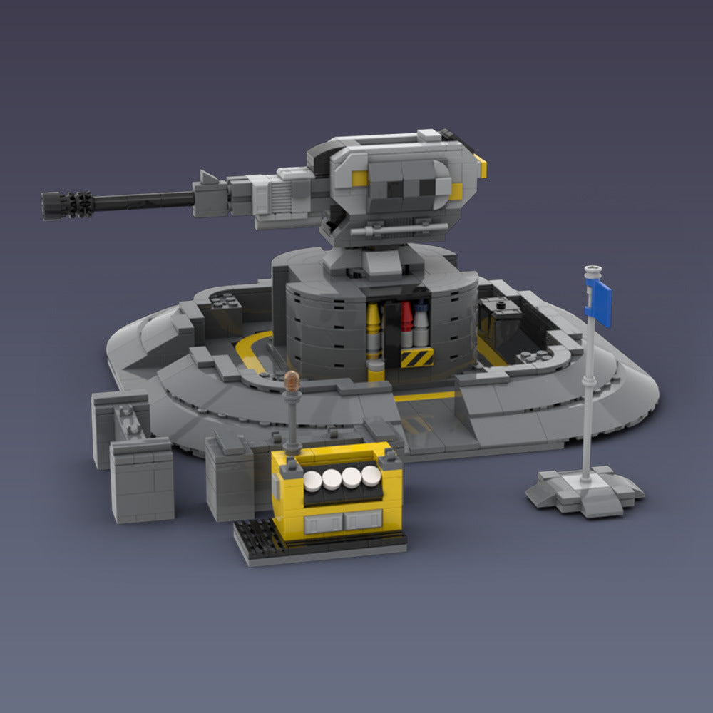 moc-182949 seaf artillery building set - helldivers 2 - 1