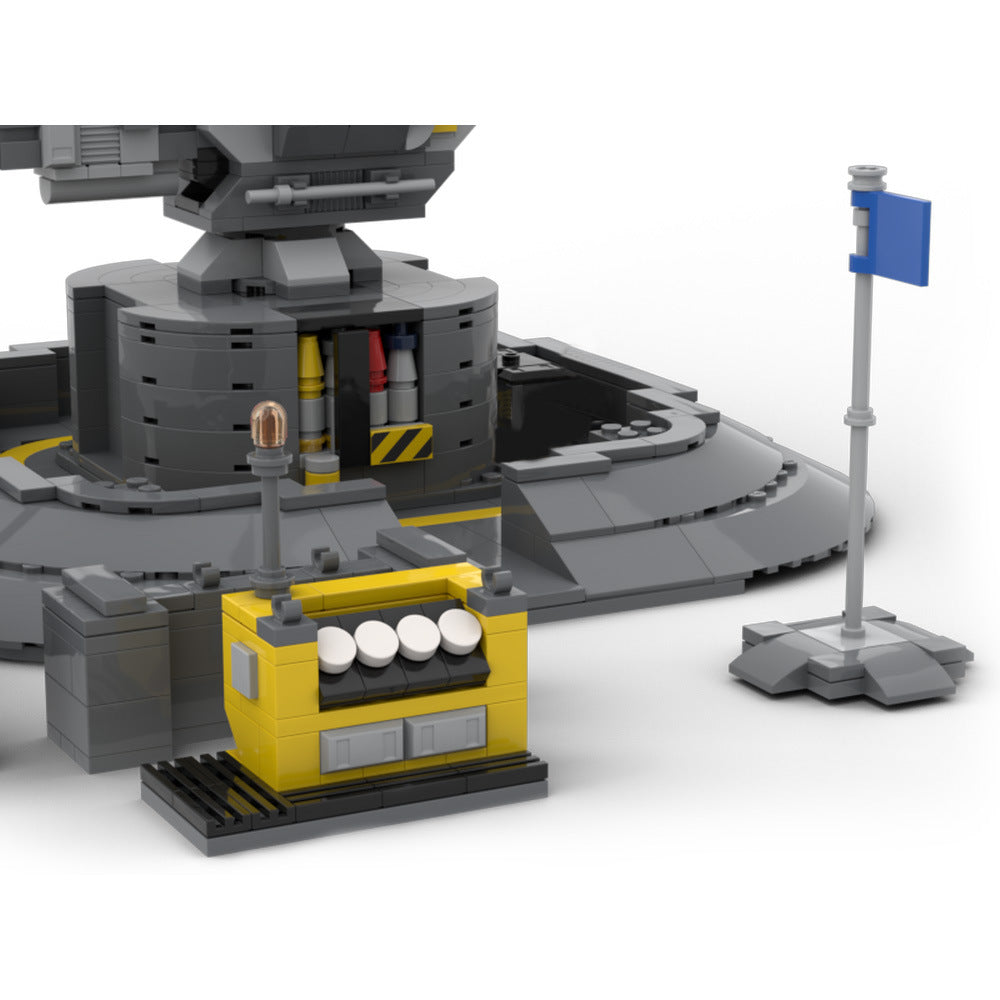 moc-182949 seaf artillery building set - helldivers 2 - 5