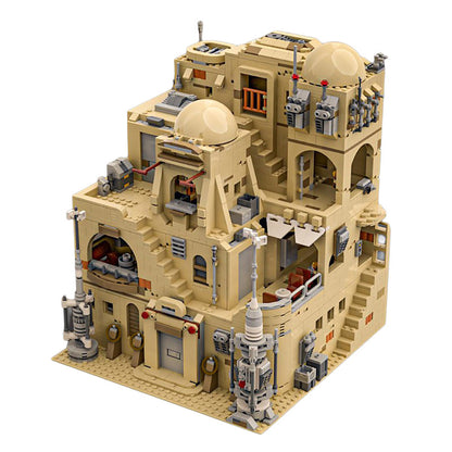 Modular Mos Eisley Cantina Building Kit | Star War | MOC-183202