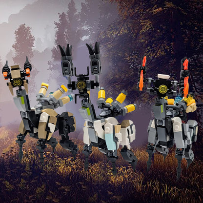 moc-184406 grazer lancehorn fanghorn building set - horizon - 1