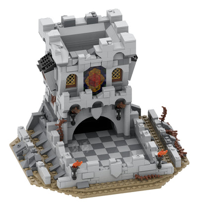 moc-184932 tiamat's dice tower building set - dnd games - 5
