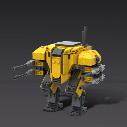 moc-184991 emancipator exosuit building set - helldivers 2 - 1