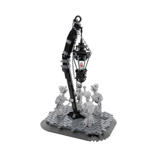 moc-187191 bloodborne lamp building set - gobricks - 5