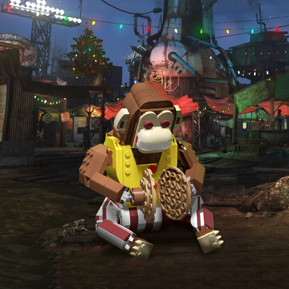 moc-187820 cymbals monkey building set fallout - 1