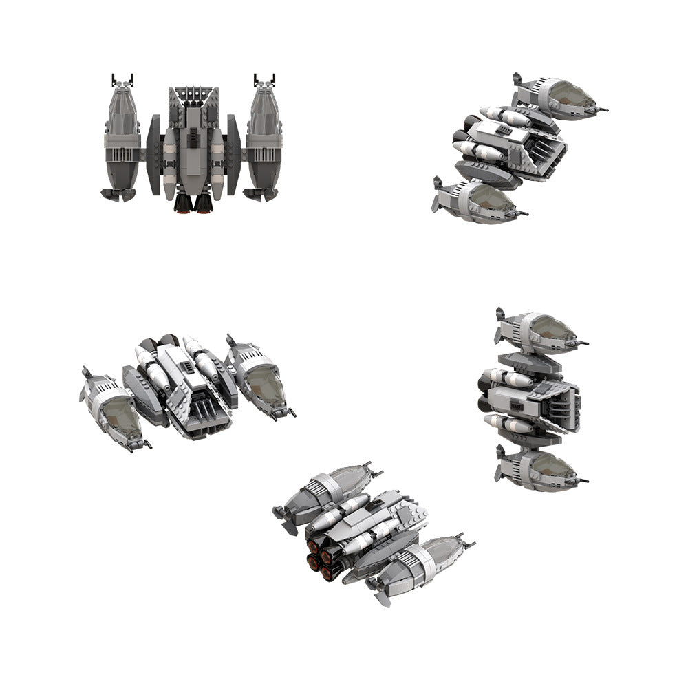 moc-188625 b-wing-striker building set - ugly class - 2