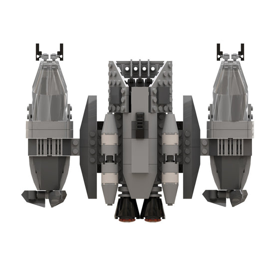 moc-188625 b-wing-striker building set - ugly class - 3