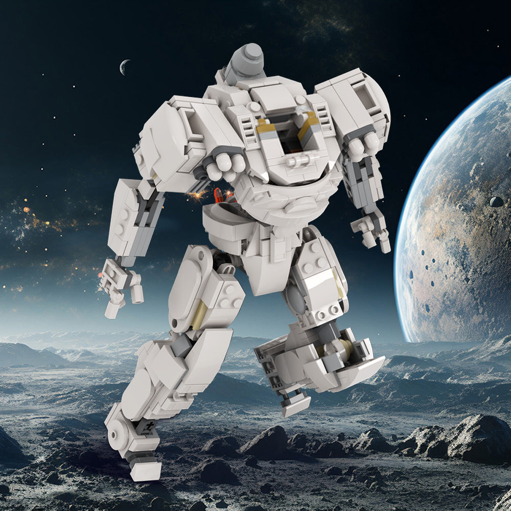 moc-190406 astronaut mech suit building set - 1