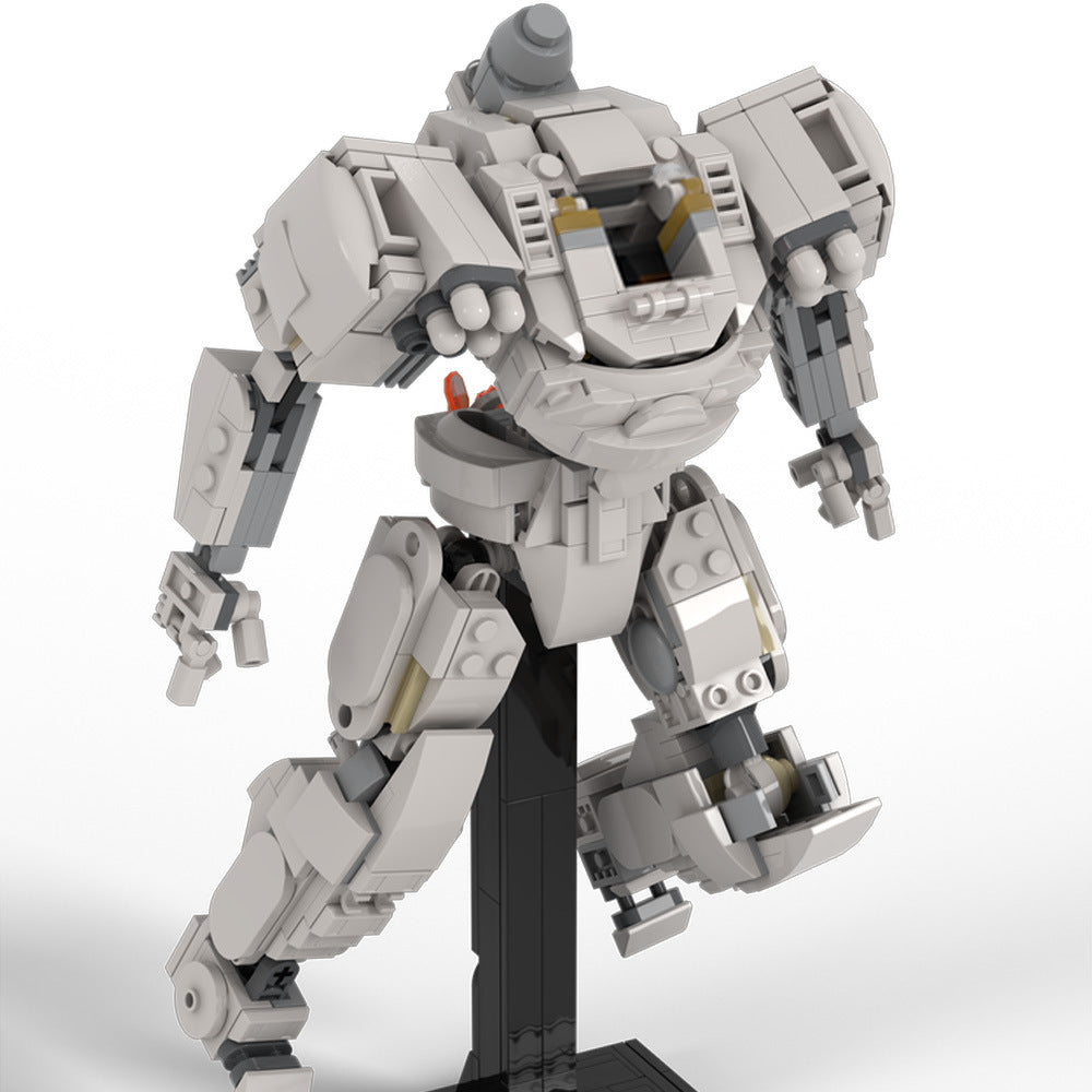 moc-190406 astronaut mech suit building set - 2