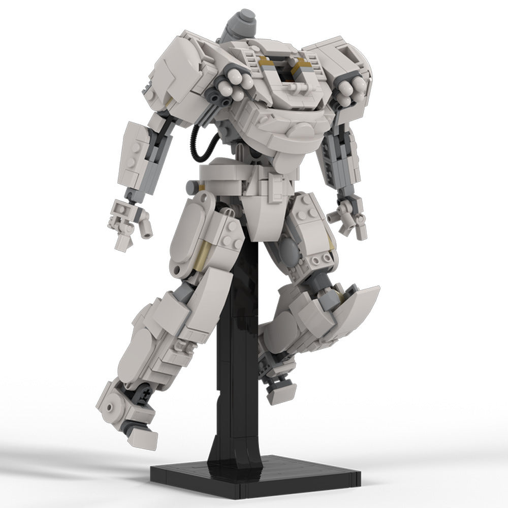 moc-190406 astronaut mech suit building set - 3